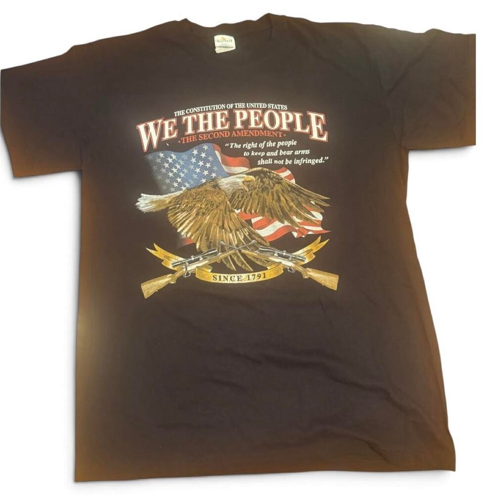 Keya We The People Second Amendment Eagle T-Shirt Men’s Medium